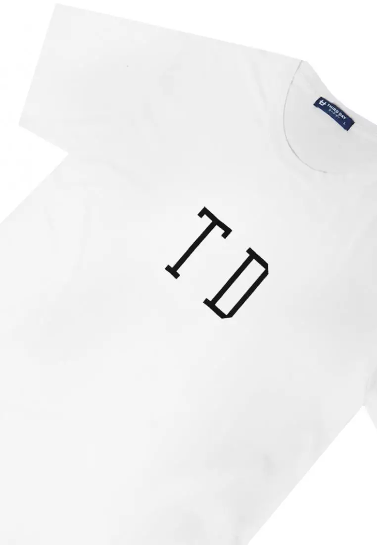 MTI39 Kaos T-Shirt Pria Instacool Td Contracted Putih