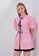 TAV [Korean Designer Brand] Cotton Tree Blouse - Pink 60B1BAA5E94053GS_1