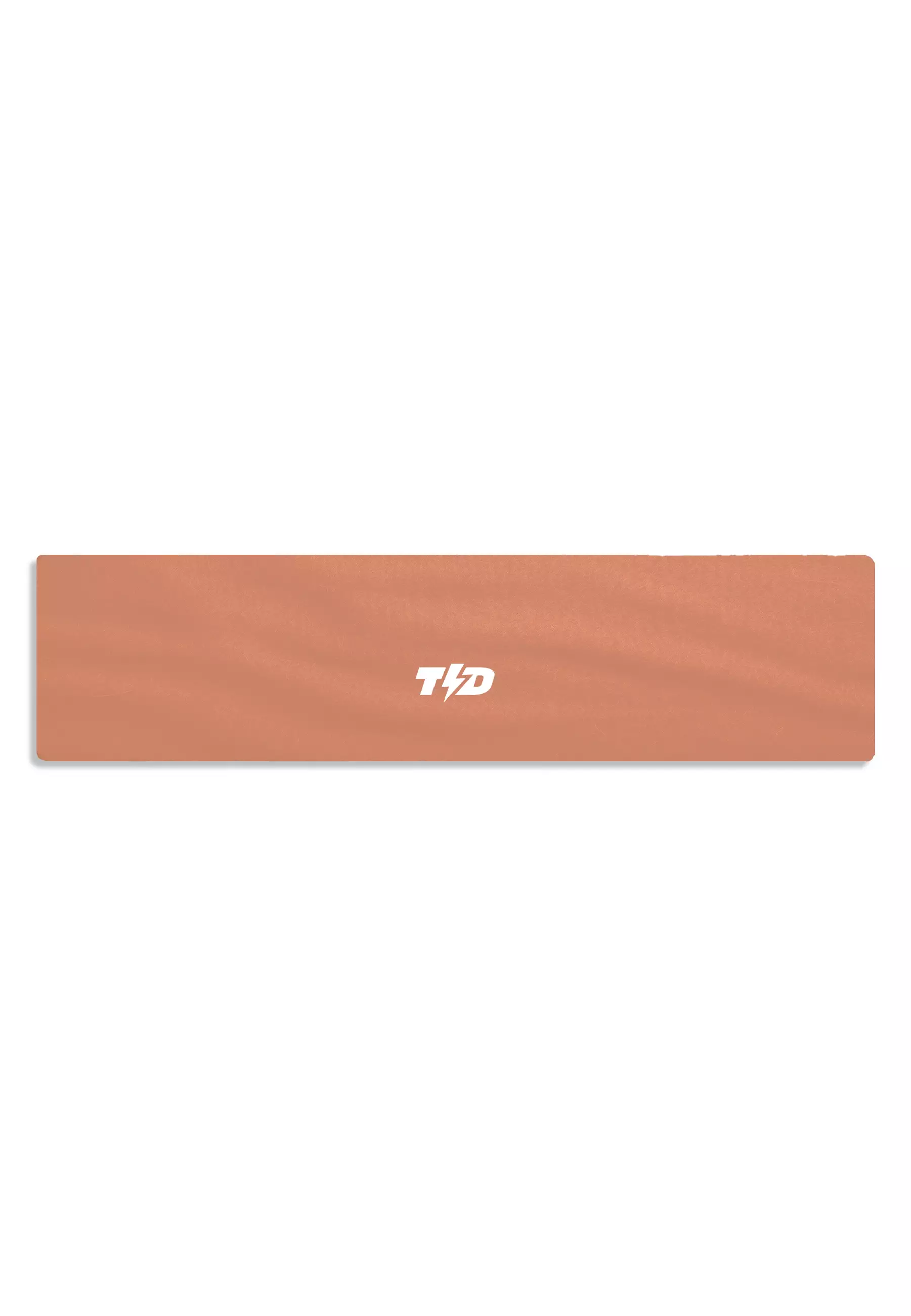 ABA22 Headband Wanita Olahraga Padel Tennis Lari Badminton Anti Odor 4way stretch drifit "cantaloupe peach"