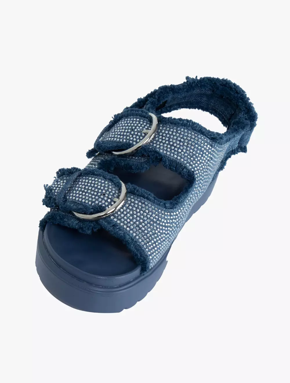 Nine West APRIL Women's Flat Sandals - Blue