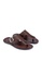 Louis Cuppers brown Buckle Chappal Sandals 59172SH6F9467AGS_2