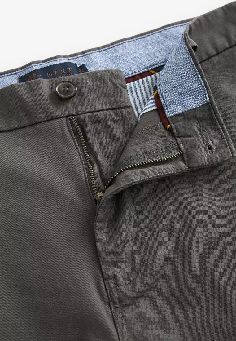 Stretch Chinos Shorts Straight Fit