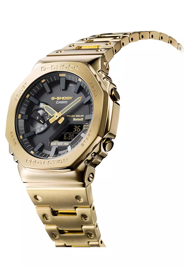 G-Shock GM-B2100GD-9A - Jam Tangan Analog Digital Pria - Gold - Stainless Steel