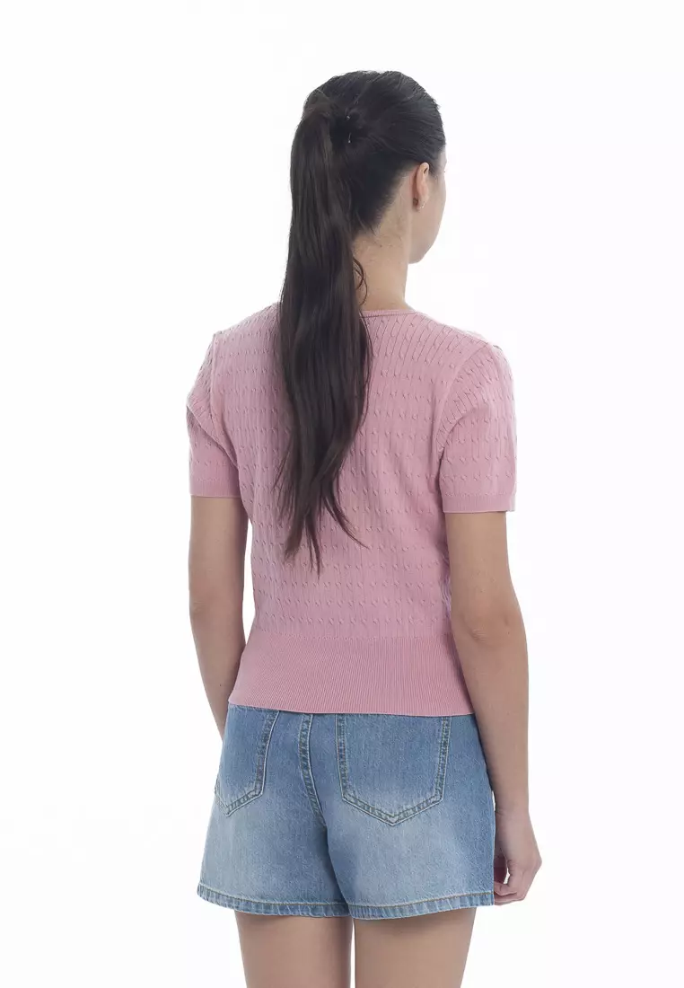 Ladies' Cable Knit Sweater