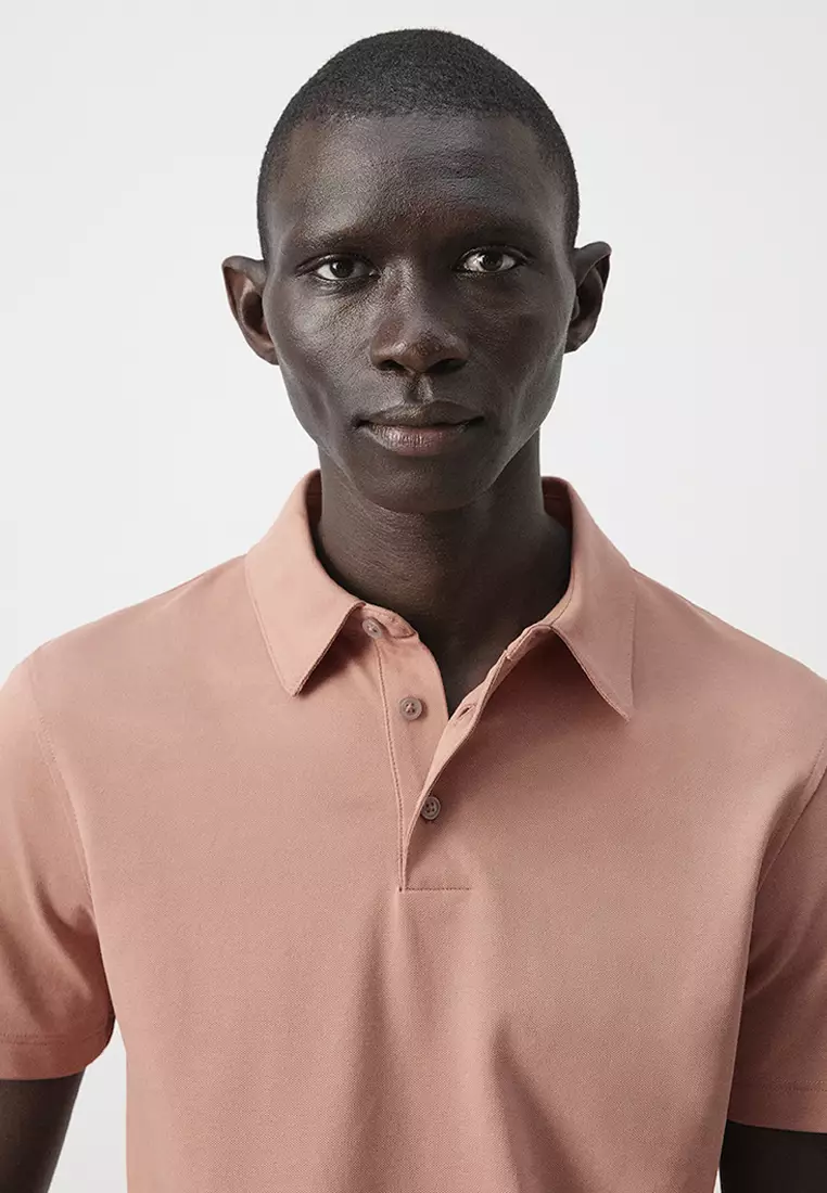 Slim Fit Piqué Polo Shirt