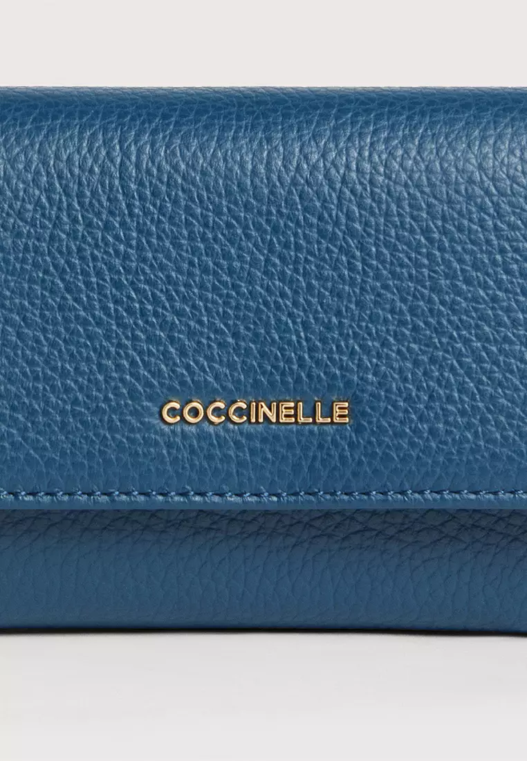 Metallic Soft Trifold Wallet