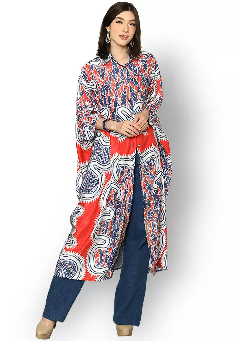 Kanzi Collared Kaftan