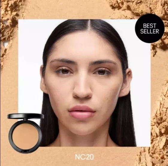 NEW Mac Cosmetics Studio Fix Powder Plus Foundation (bedak) - NC20