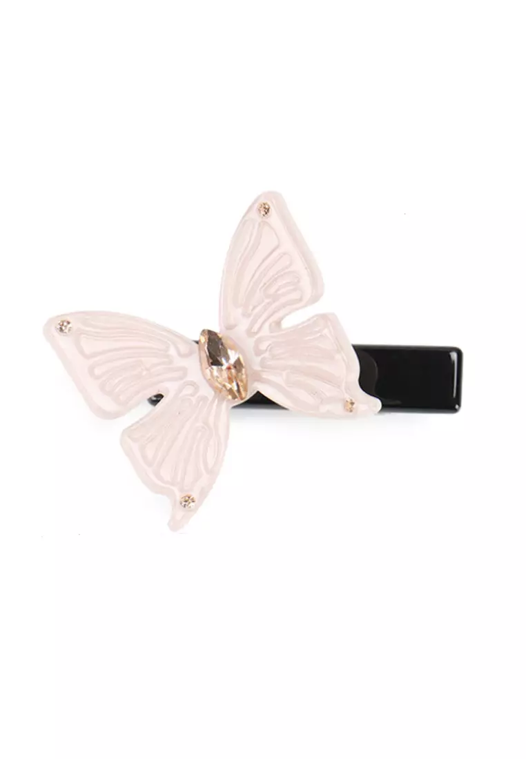 butterfly hair clips