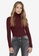 ONLY red Karol Long Sleeves Pullover Sweater 8D181AAF6B8DD5GS_1