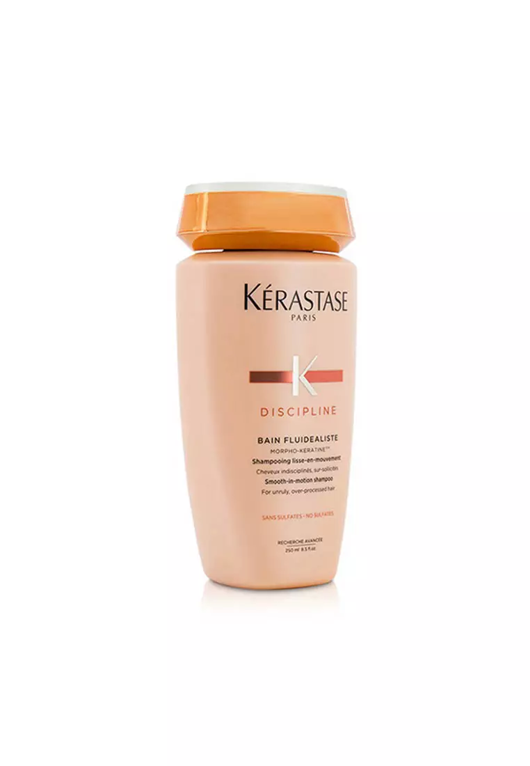 Kérastase - Discipline Bain Fluidealiste Smooth-In-Motion Sulfate Free Shampoo - For Unruly, Over-Processed Hair (New Packaging) 250ml/8.5oz