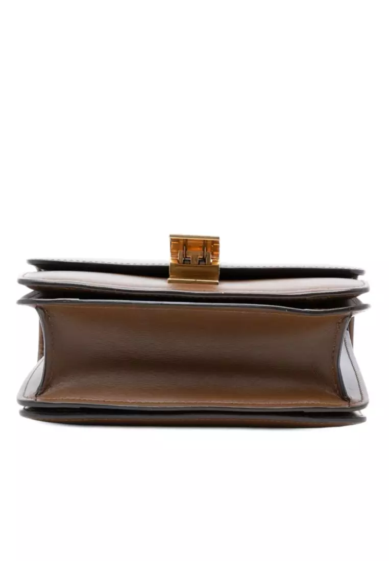 Pre-Loved Celine Small Calfskin Classic Box