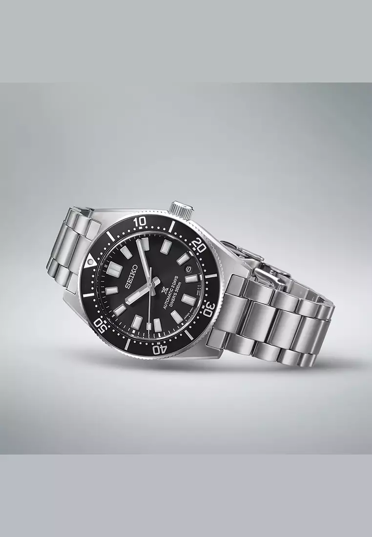 Seiko Prospex 1965 Heritage Divers 3-Day 300M In Cove Black Stainless Steel - SPB453J1