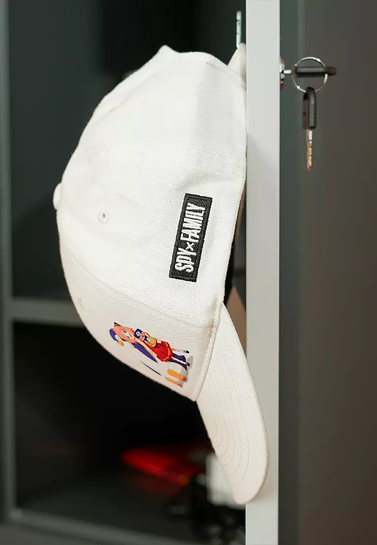 Cressida X SpyxFamily Unisex Kids Baseball Cap DB001P - Broken White