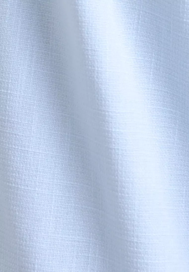 Emba Denim - Aram Two 037 Kemeja Koko Pria Lengan Pendek Blue