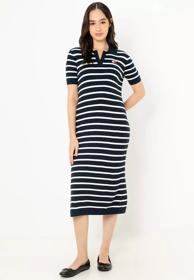 Buy Tommy Hilfiger Sweater Polo Dress Tommy Jeans Online