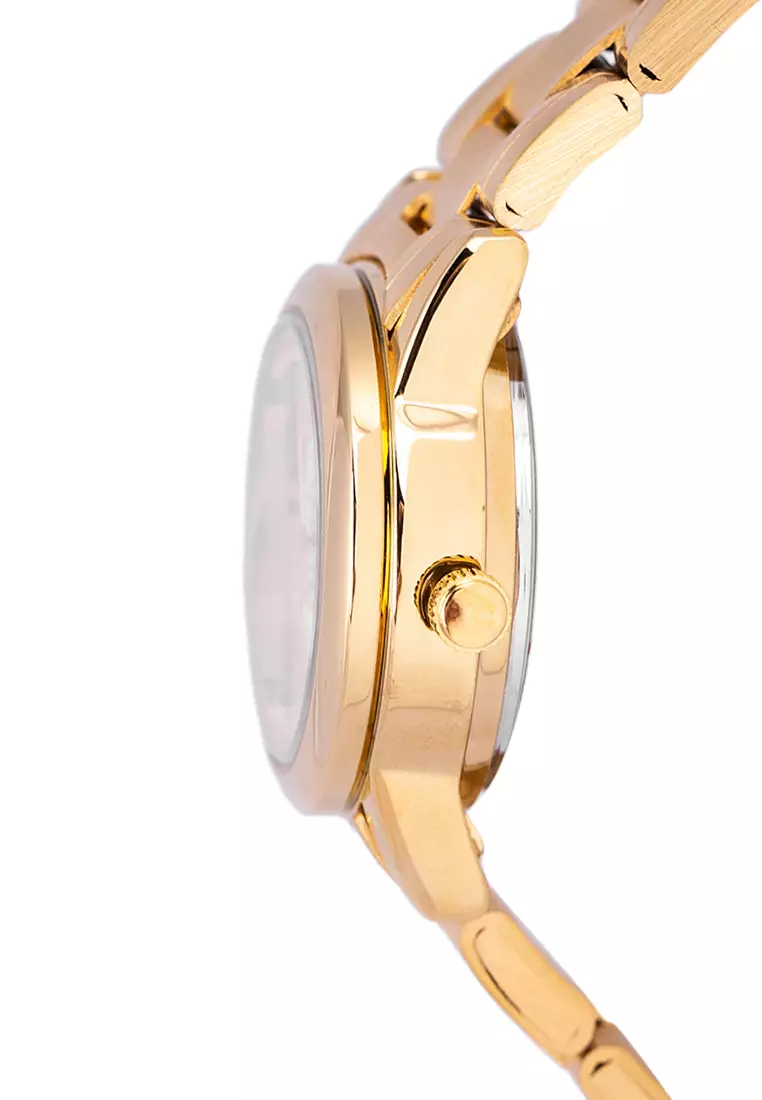 Analog Watch 20122260-Gld - Gold Dial