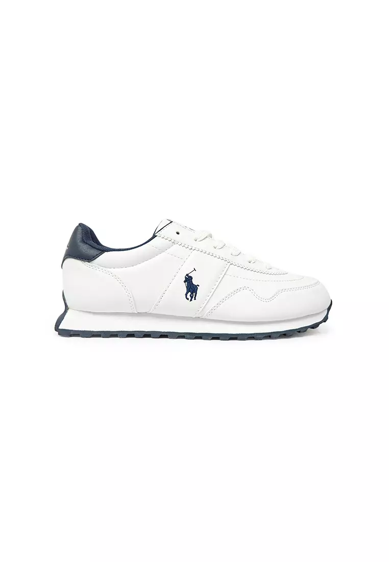 Discount on Polo Ralph Lauren  shoes - SKU: Train 89 P White & Navy