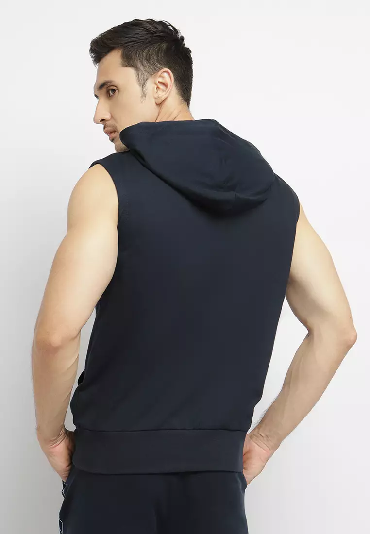 Chameleon Jaket Hoodie No Sleeve