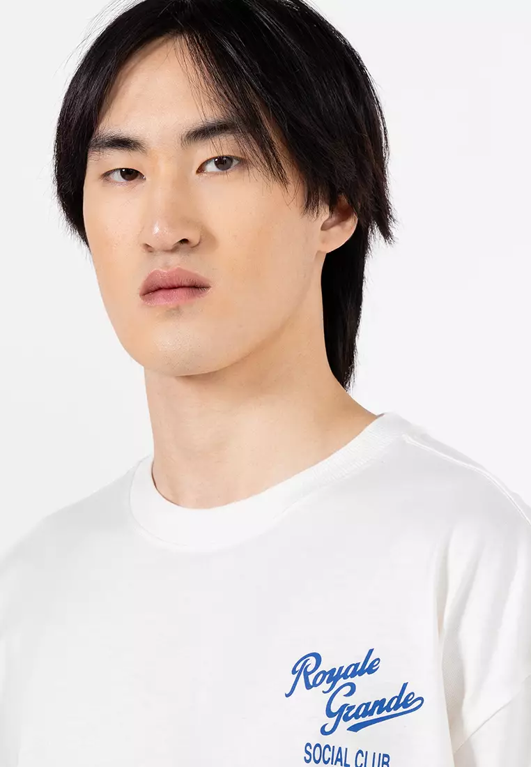 Box Fit Text T-Shirt