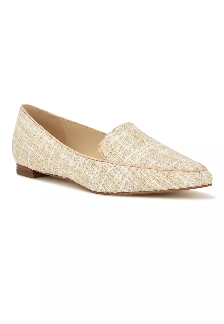 Discount on Nine West  shoes - SKU: Abay Smoking Flats Med Natural