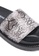 London Rag brown Black Snake Skin Print Slip-On Sandal 592F2SHE362FF2GS_2