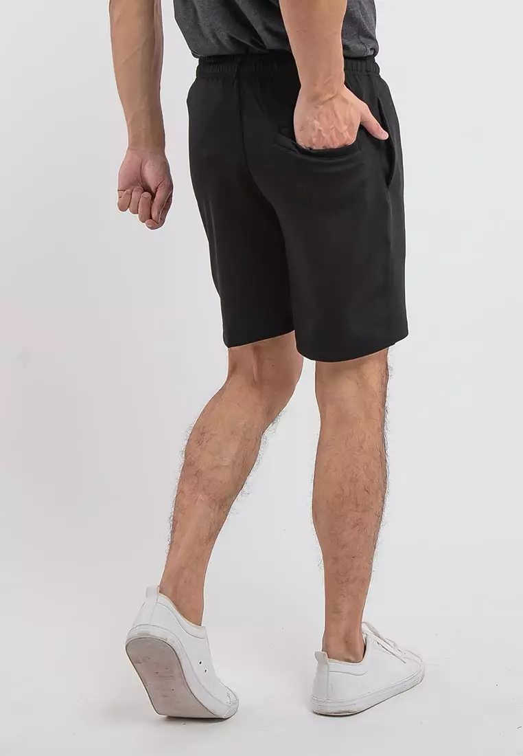 Forest Stretchable Casual Short Pants Men - Seluar Pendek Lelaki - 65724 - 01Black
