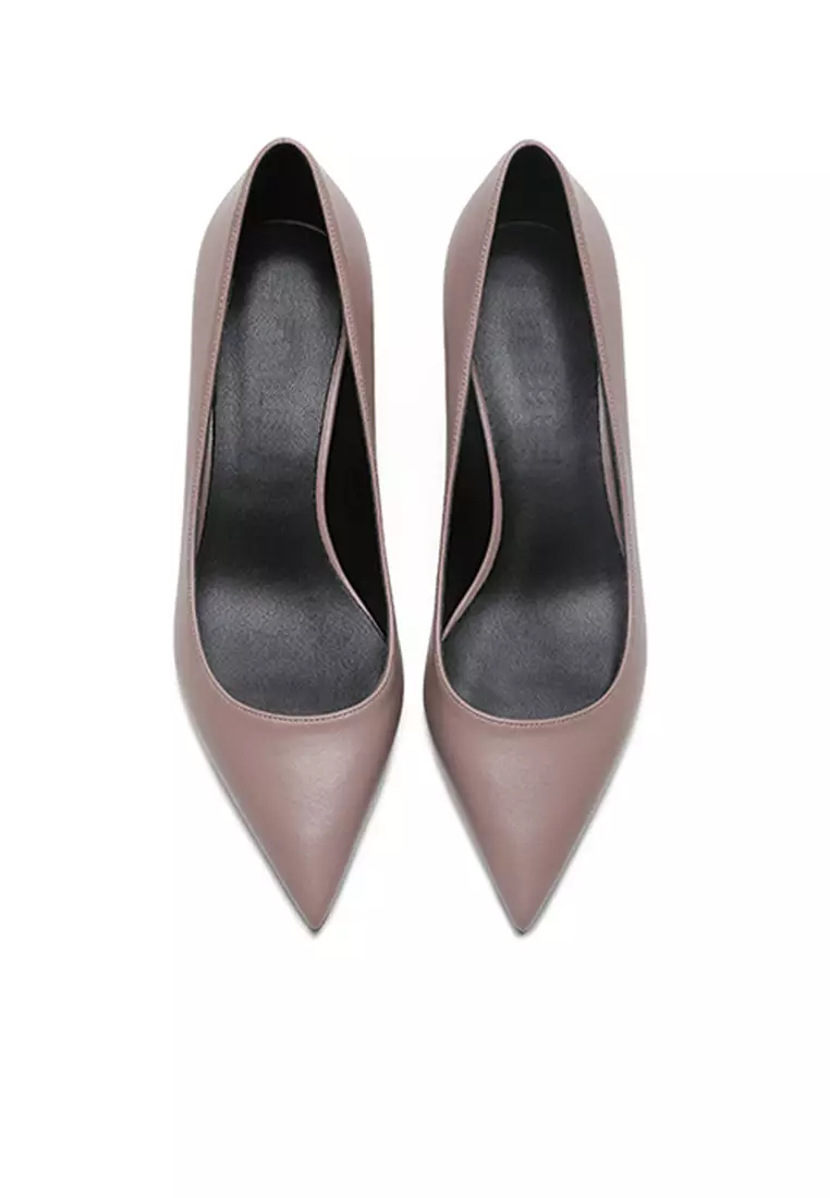 3CM 尖頭制服工作幼踭低跟鞋 HZL131