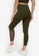 ZALORA ACTIVE green Z.Active Mesh Panel Tights C5EF2AA485A6D3GS_2
