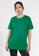 CROWN green Round Neck Drifit T-Shirt 43EF3AA9228D2CGS_1