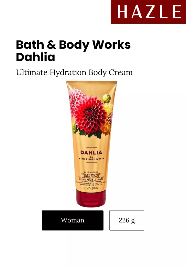 Bath & Body Works Dahlia Ultimate Hydration Body Cream Woman 226 gr