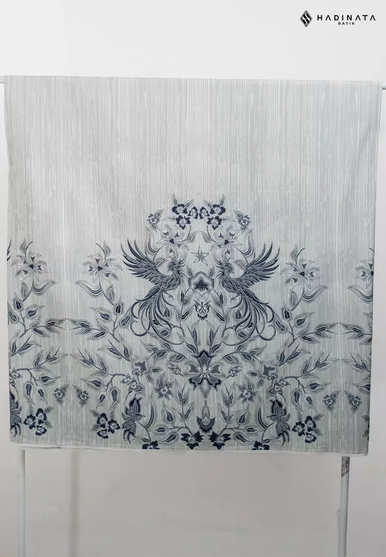 Hadinata Batik Premium Kain Katun Superfine Andaru White
