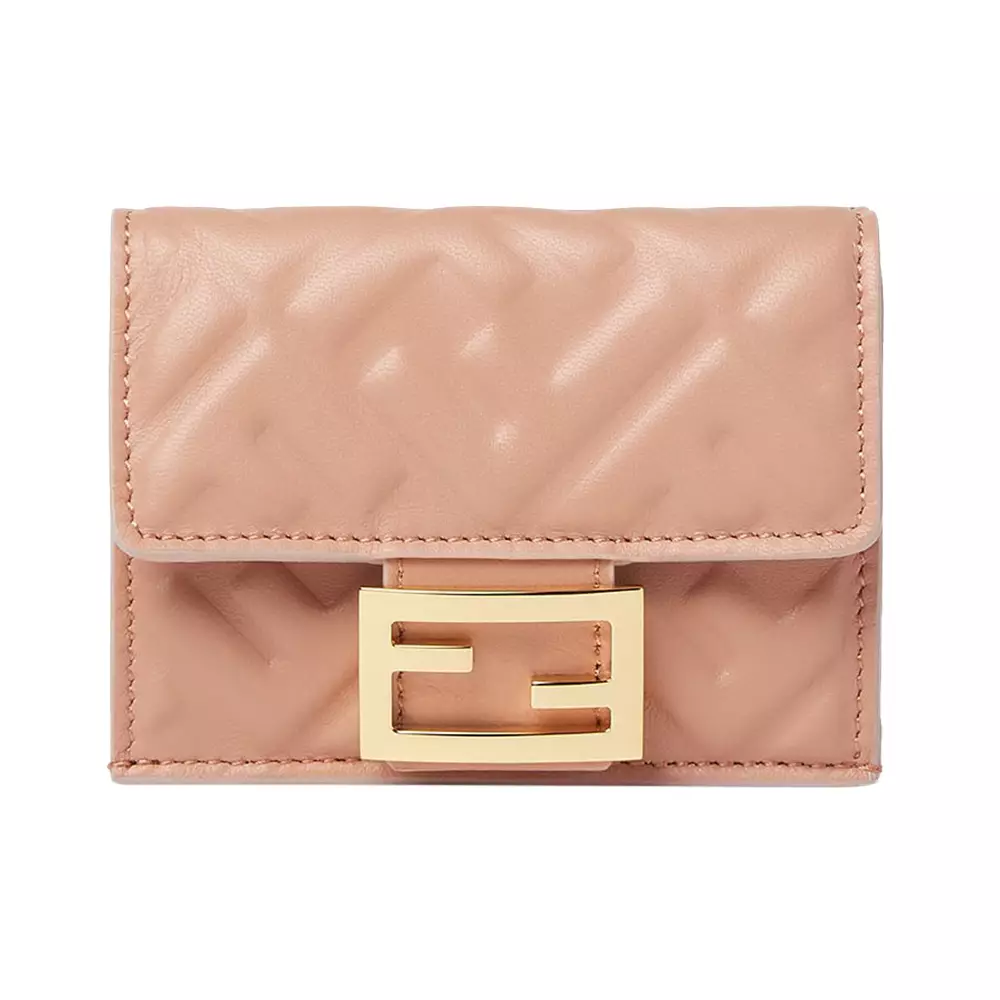 Jual Fendi Micro Trifold Wallet Pink Ghw Original 2025 ZALORA
