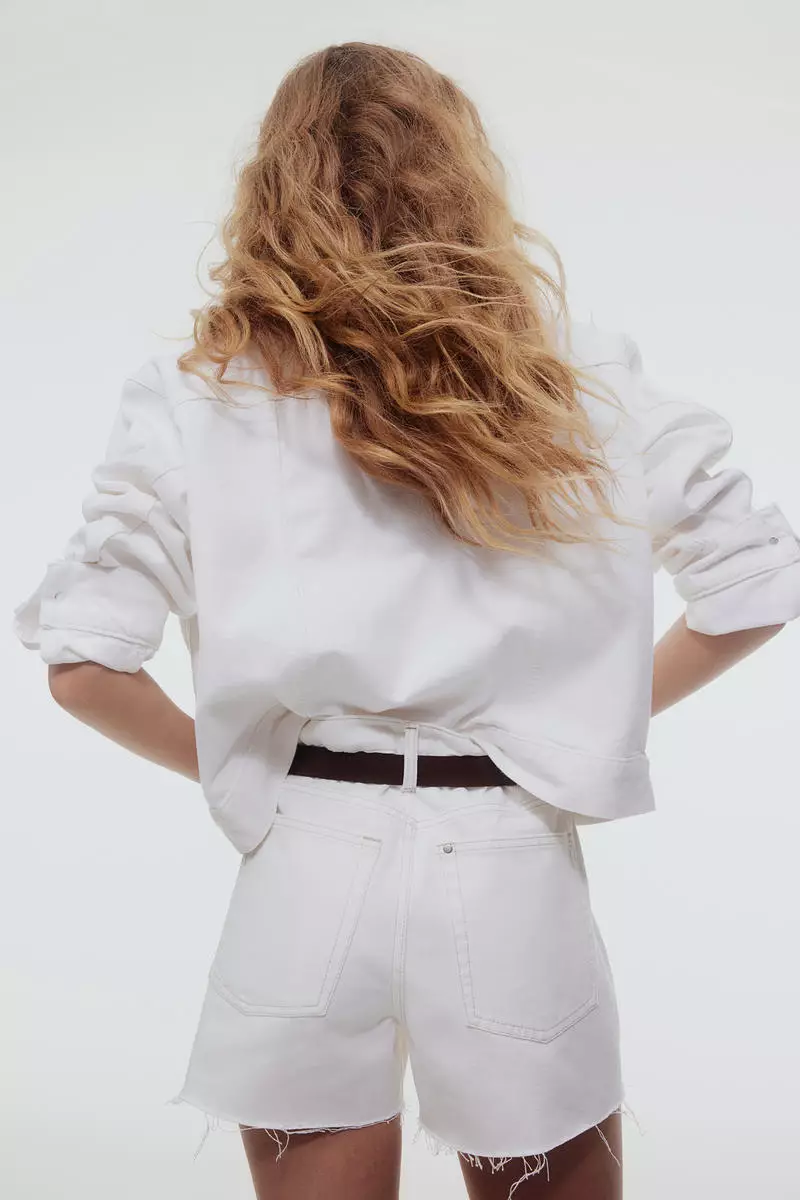 H&m top boyfriend shorts