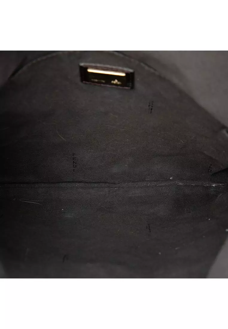 Pre-Loved Fendi Zucchino Canvas Crossbody