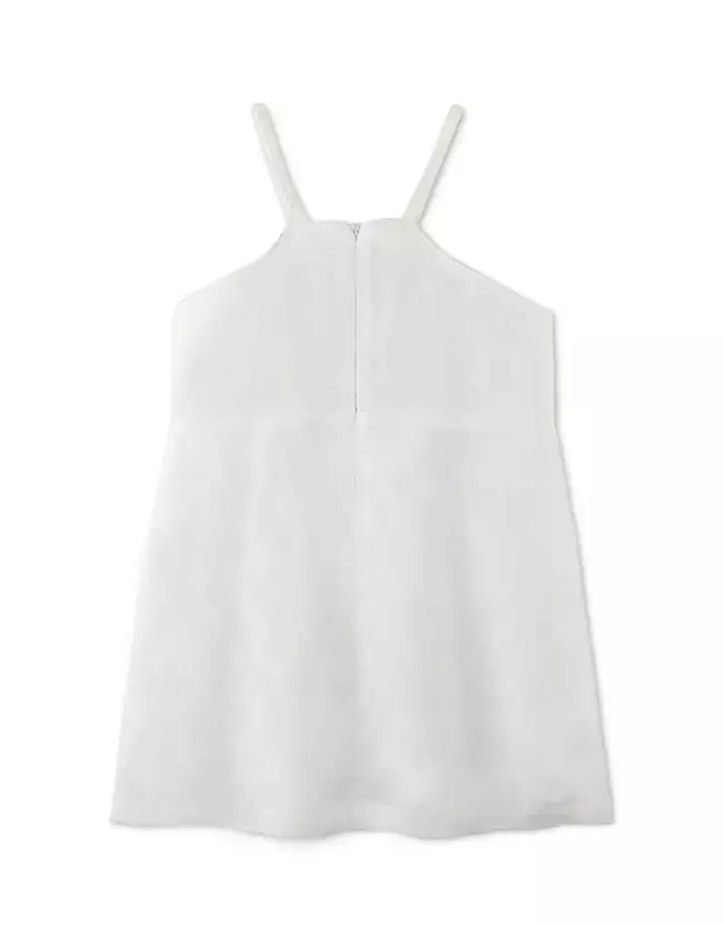 Gingersnaps Amalfi Dress White - Dress Anak Perempuan (Putih)