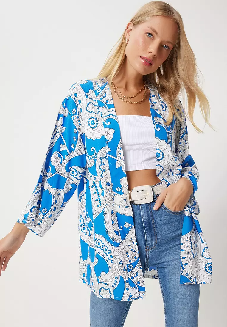 Printed Kimono