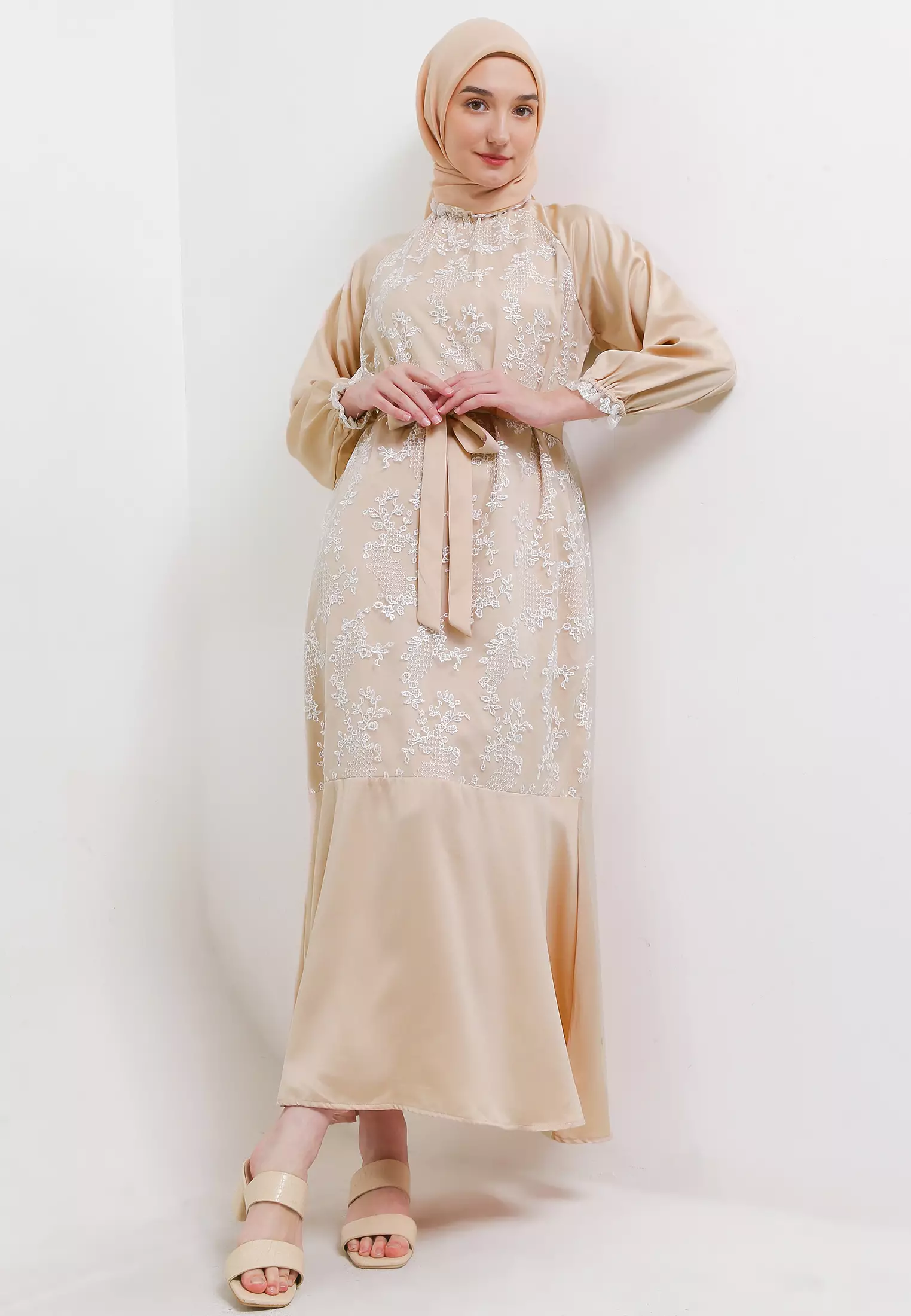 MFMW Arunika Dress Gamis Brukat Coksu 2