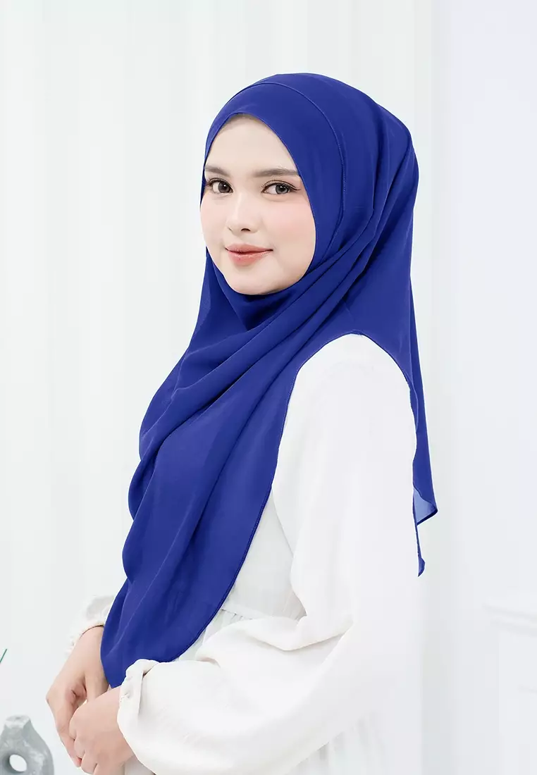 HIJAB INSTAN ZHAZA - ROYAL BLUE