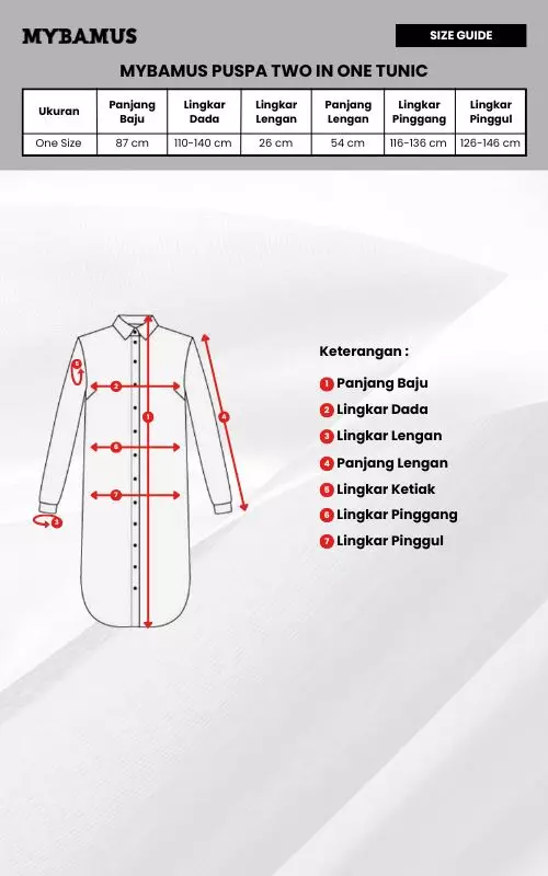 Puspa Two In One Tunic - Milo M19215 R40S2