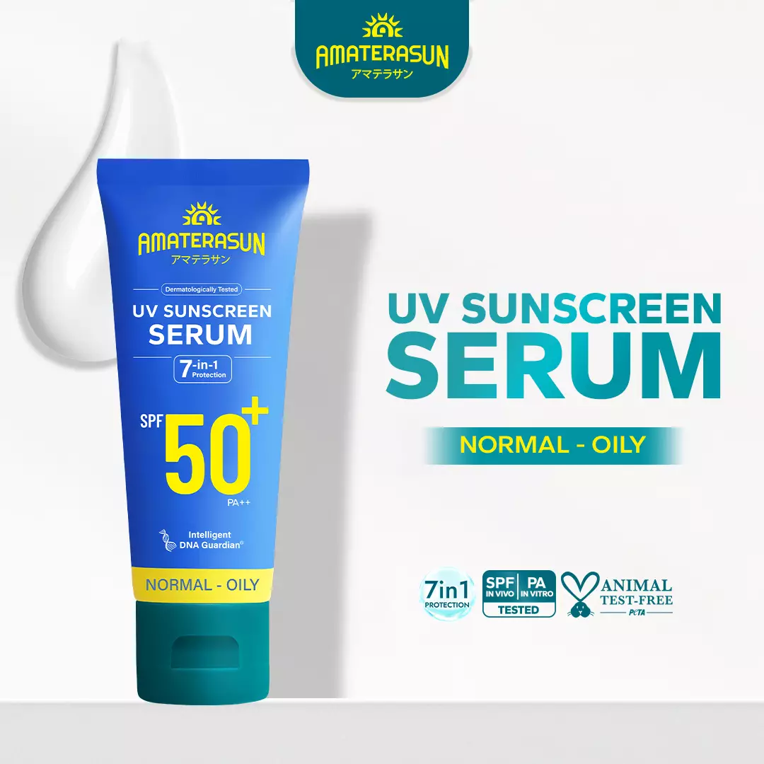 AMATERASUN [REAL SPF Certified] UV Sunscreen Serum SPF 50+ PA++