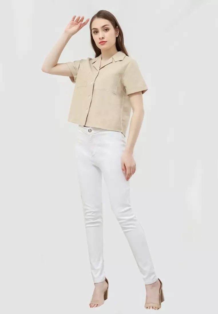 Urban Exchange Nala Cream Shirt