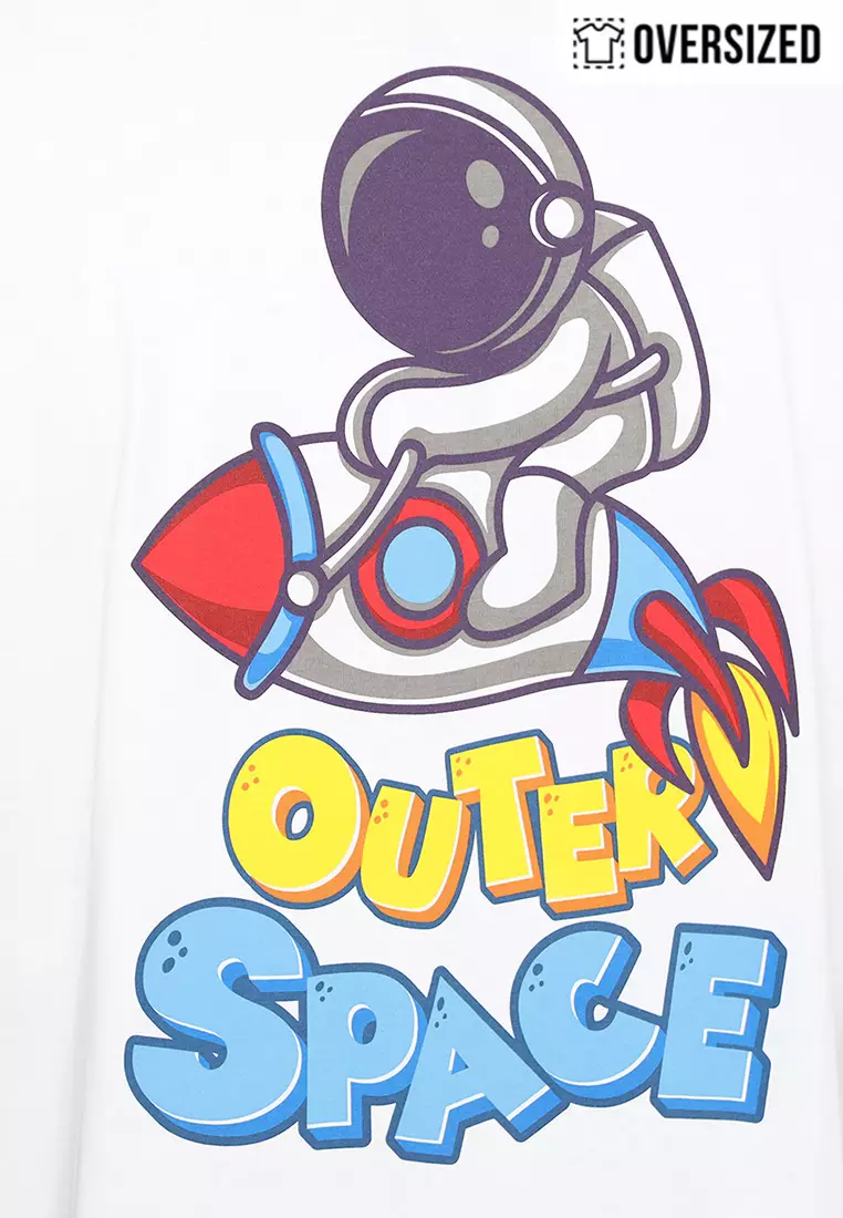 RBJ T-Shirt Cotton Combed Oversized Pria 2079350071