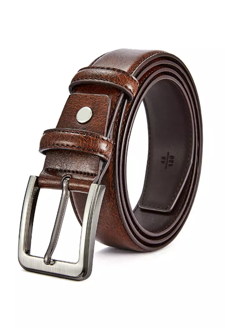 Genuine leather dress on sale belt