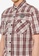 Harley-Davidson brown Embroidered B&S Short Sleeve Plaid Woven Shirt 5A608AA0EF1269GS_3