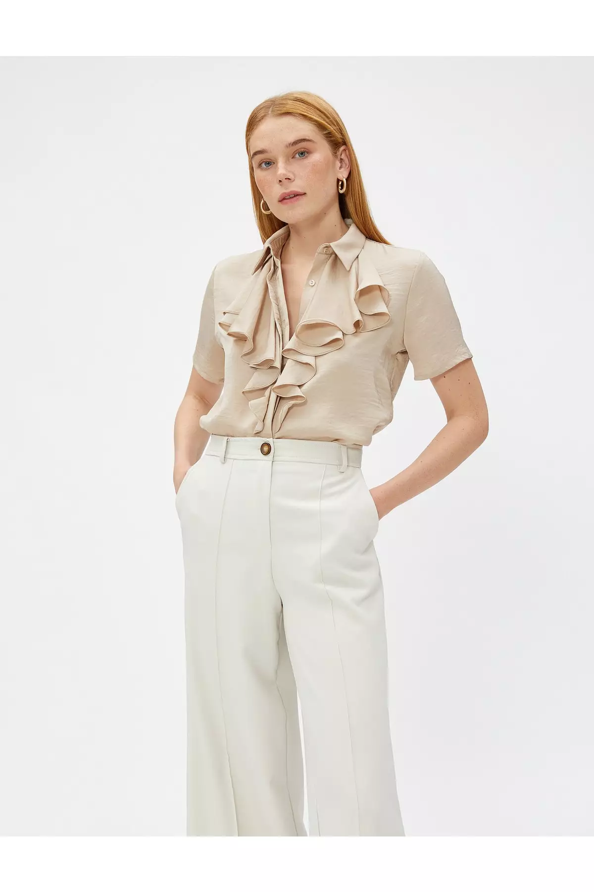 Ruffled Shirt