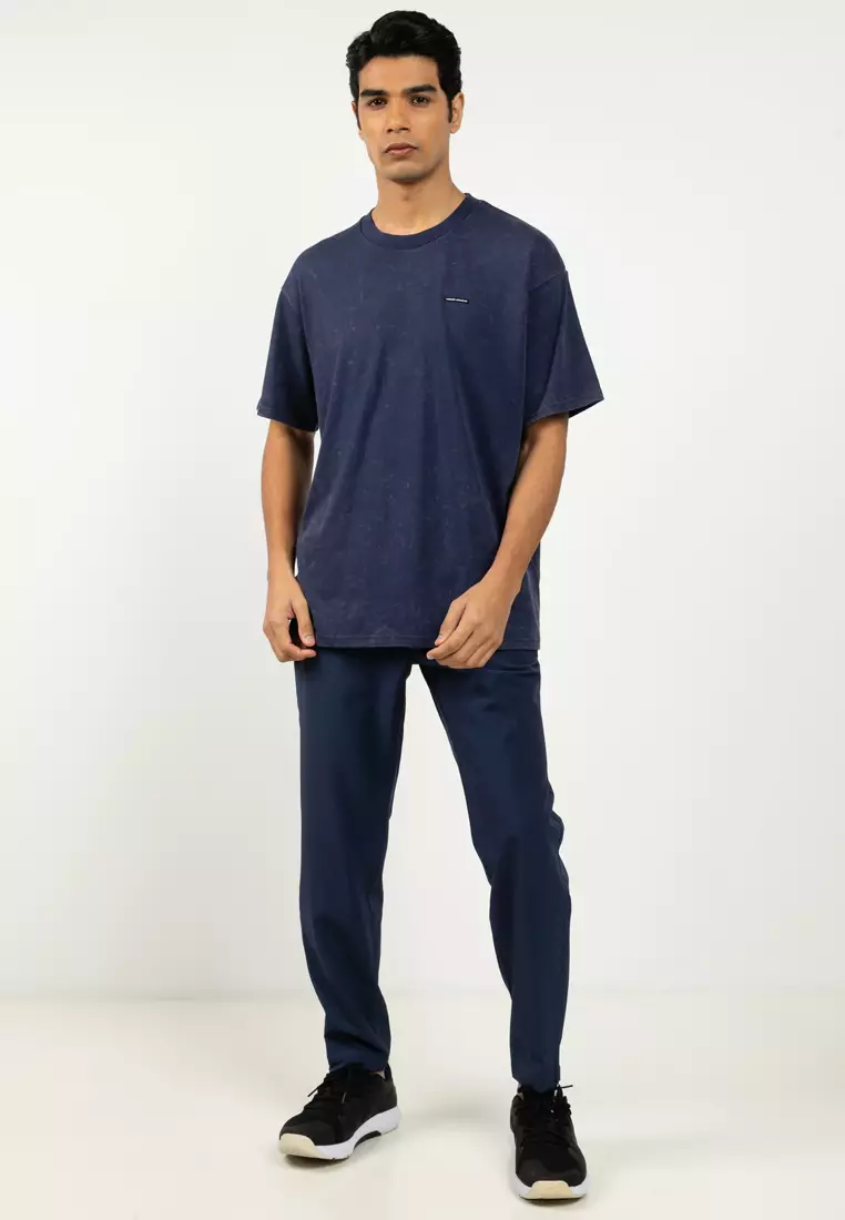 Heavyweight Logo Wash Men's Oversized Short Sleeves T-Shirt