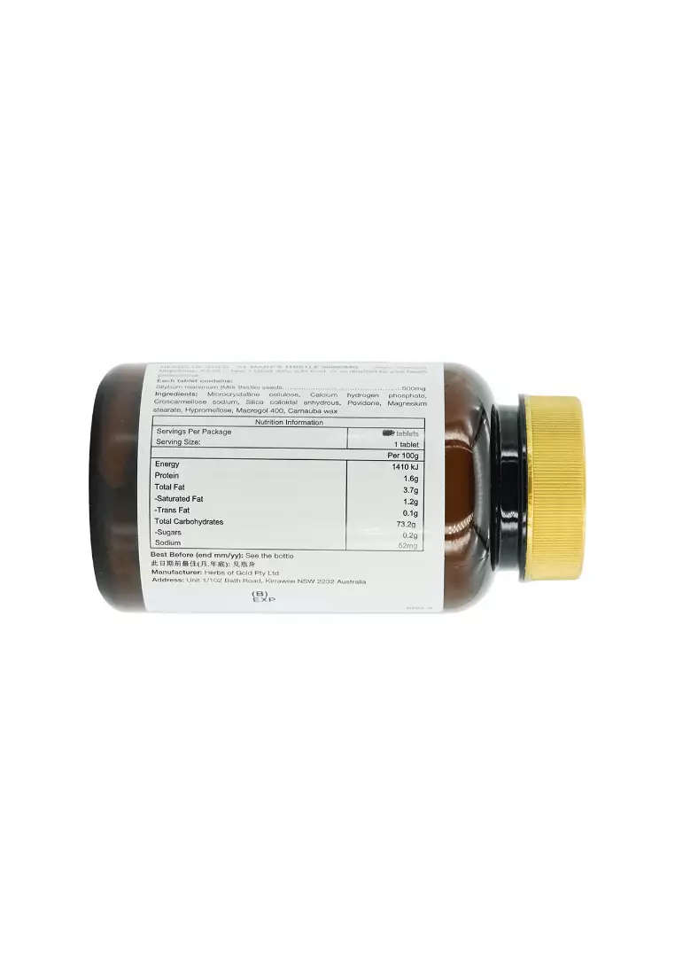 HERBS OF GOLD St Mary's Thistle 35000mg 60capsule(s)