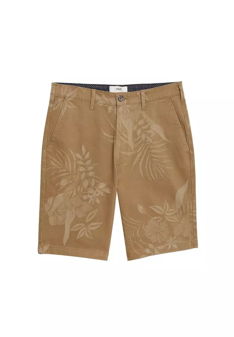 M and s chino shorts online