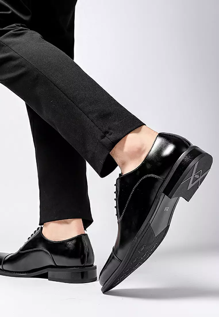 Leather Cap Toe Business Shoes MK5011-2